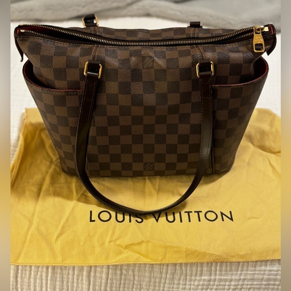 Louis Vuitton Damier Ebene Totally MM with matching wallet - Picture 1 of 12